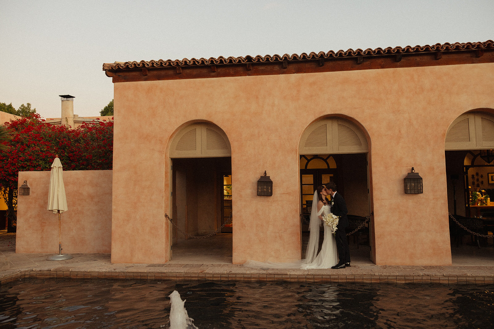 Megan and Andrew at Royal Palms Resort and Spa