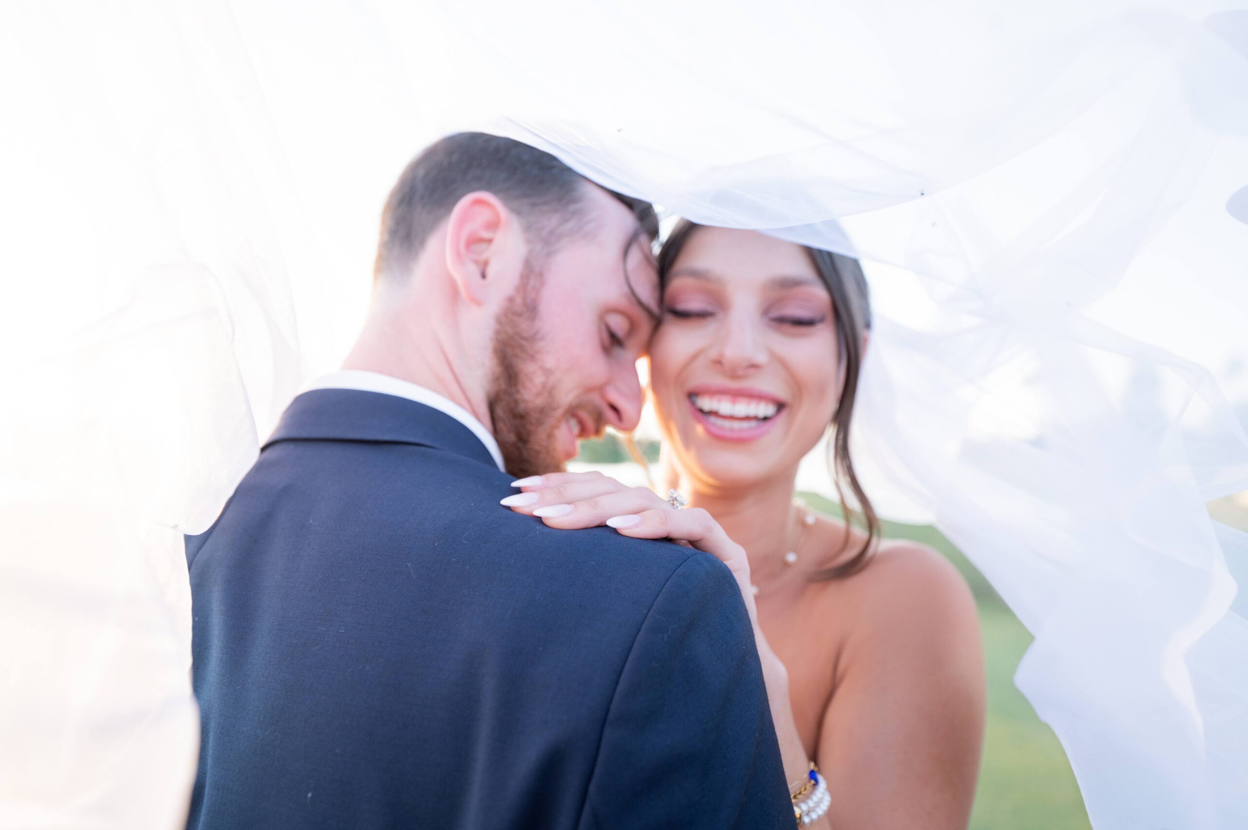 Lily and Ethan together at their McCormick Ranch Golf Club wedding